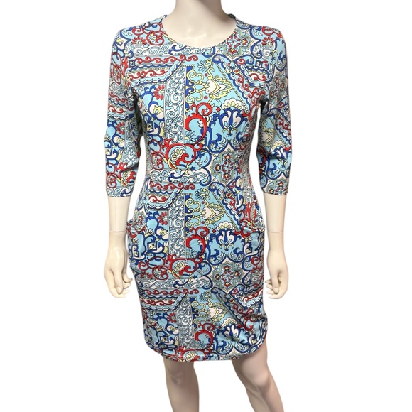 J. McLaughlin Dresses & Skirts - J. McLaughlin Catalyst Print Dress - size small